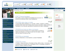 Tablet Screenshot of maiadigital.pt